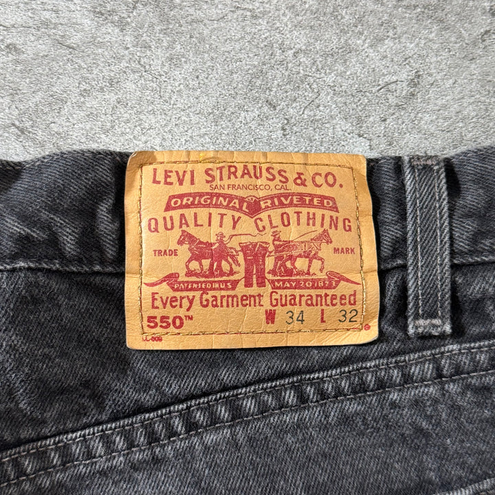古着 Levi's/ リーバイス/ ブラックデニムパンツ/ 505/ 実寸サイズ32×31