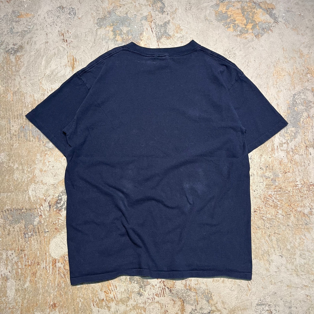 #4566 古着 98's unknow/short sleeve print t-shirt Tee/半袖プリントTシャツ/シングルステッチ/USA製/サイズL