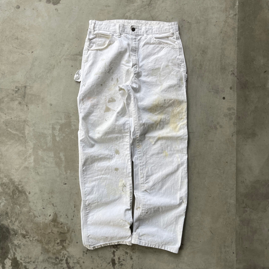 古着 Dickies×SHERWIN WILLIAMS/ディッキーズ× シャーウィン・ウィリアムズ/ ペインターパンツ / 企業ロゴ/ 実寸サイズ31×32