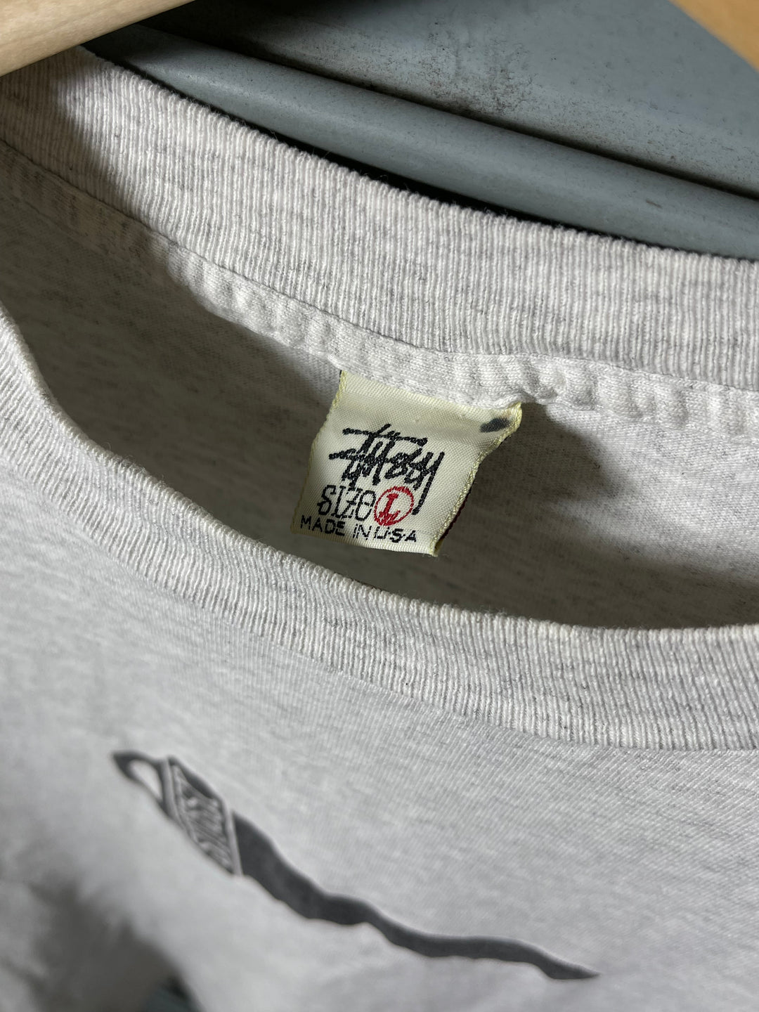古着 USA製 90's OLD STUSSY / オールドステューシー / 白タグ / キーグラフィックTシャツ / Lサイズ