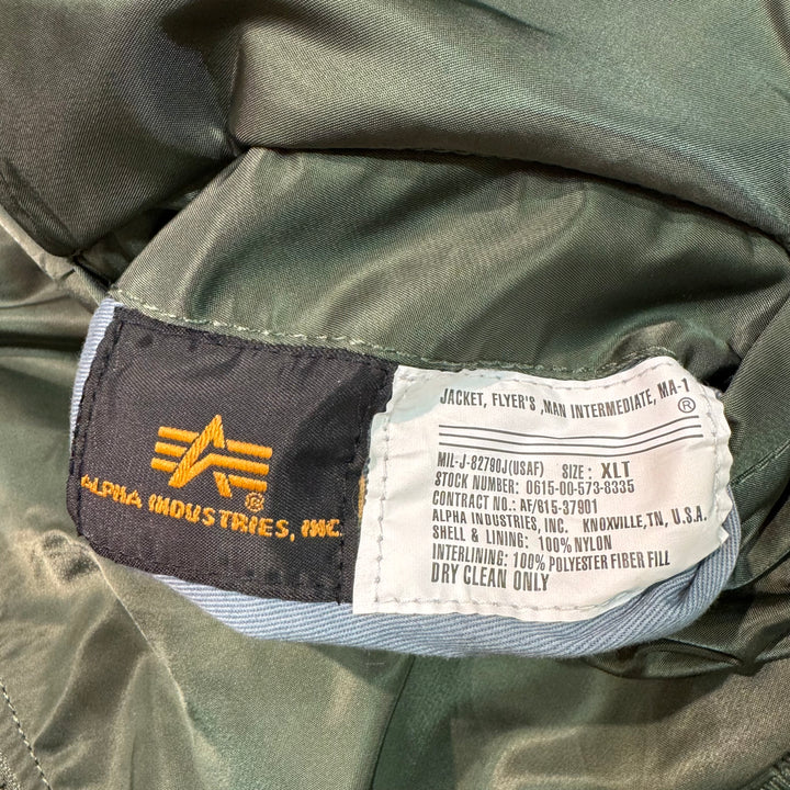 古着  90's Alpha Industries/米空軍/MIL-J-82790/フライトジャケット /MA-1/サイズXL