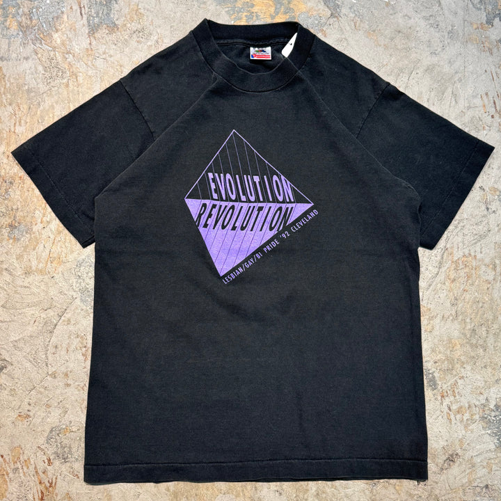 古着 USA製 FRUIT OF THE LOOM/フルーツオブザルーム/プリントTシャツ/ サイズM
