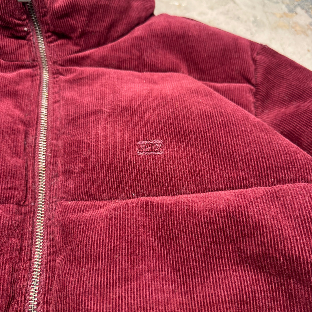 古着 Levi's/リーバイス/ダウンジャケット/コーデュロイ/中綿/ サイズL