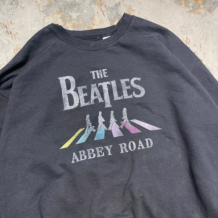 #2055 古着/THE BEATLES/ザビートルズ/Crewneck weat/クルーネックスウェット/サイズXL