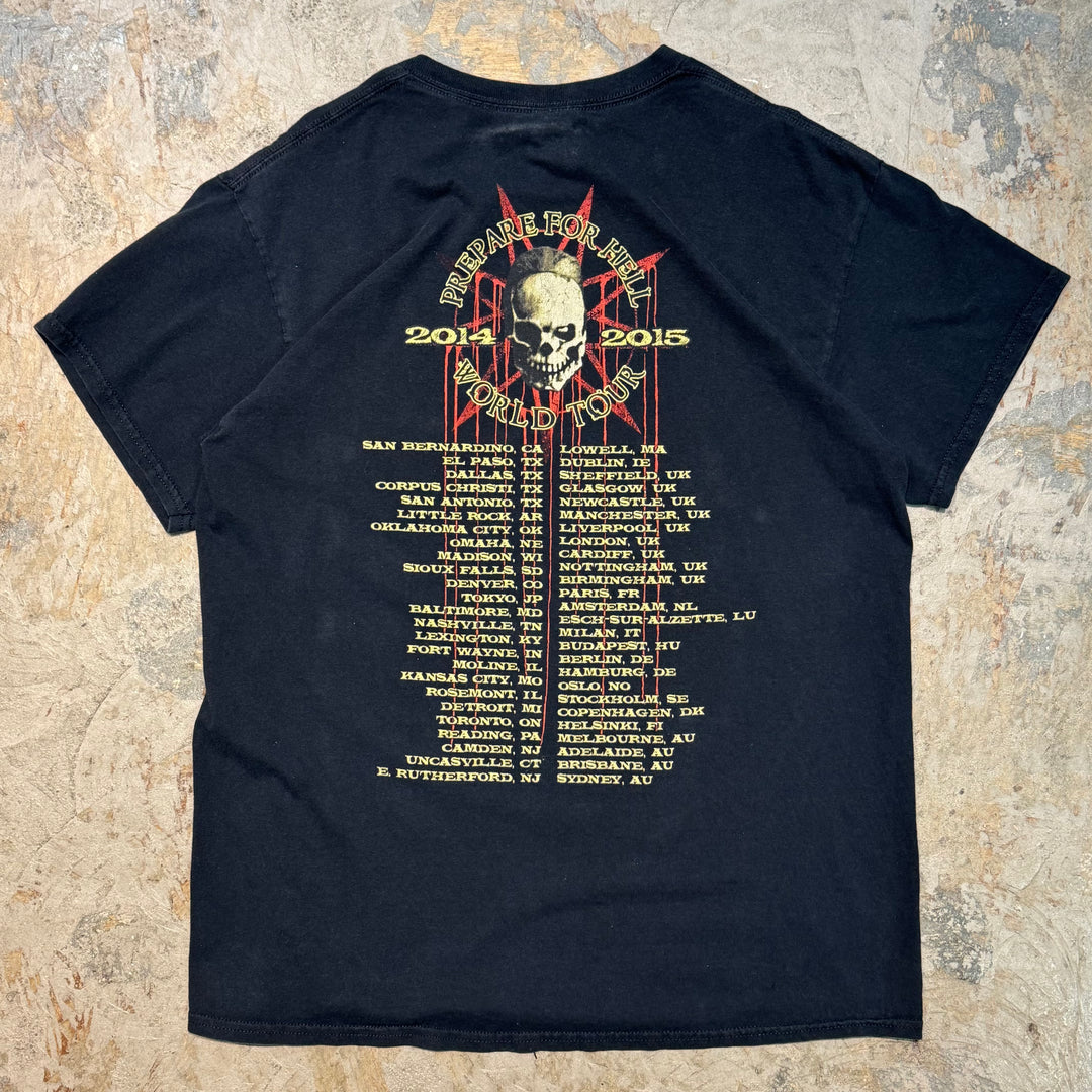 古着 GILDAN/ ギルダン/ Slipknot/ スリップノット/ アーティストTシャツ/ サイズL