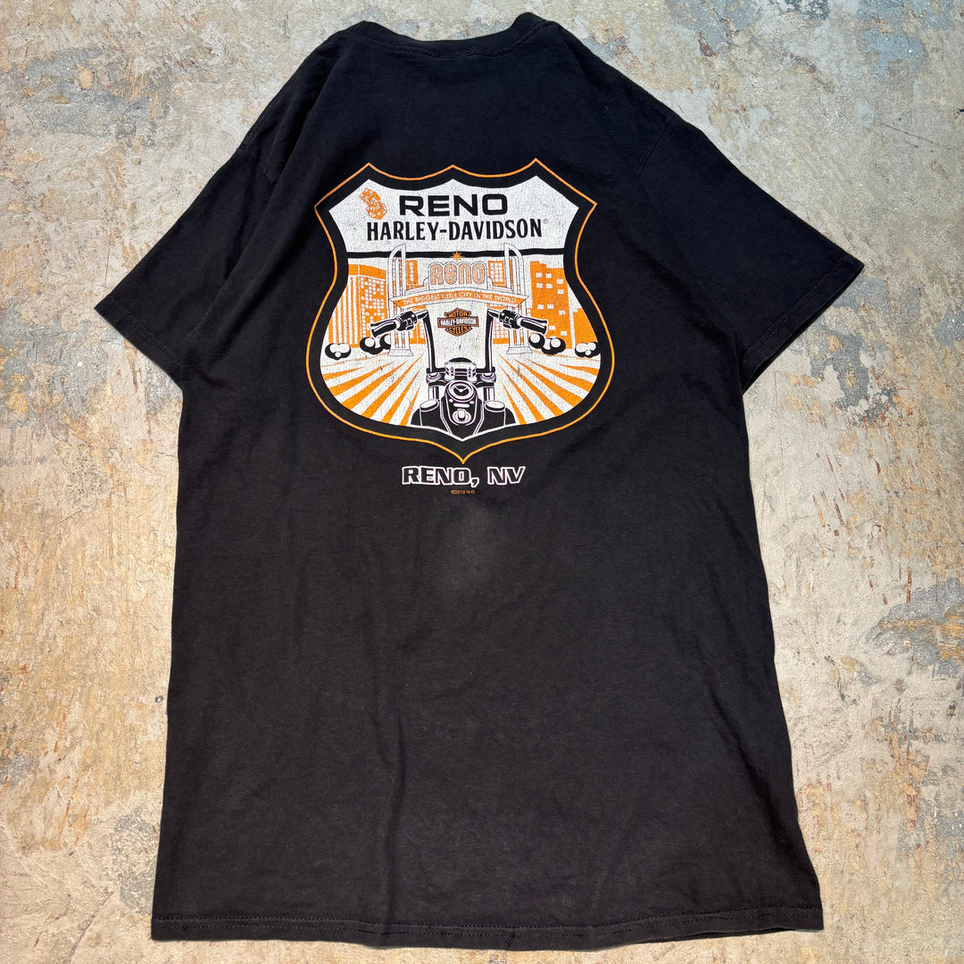 古着 Harley-Davidson/ハーレーダビッドソン/ プリントTシャツ/ サイズL