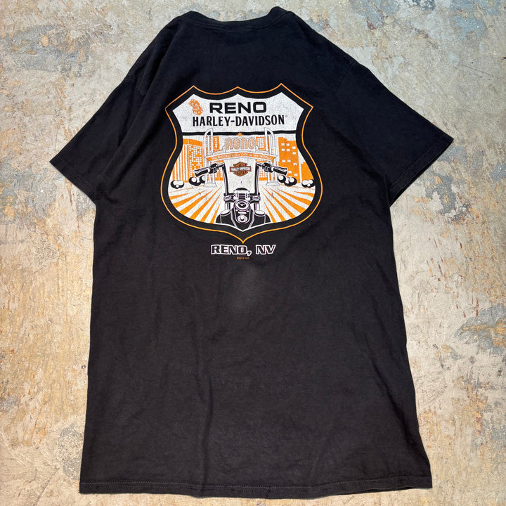 古着 Harley-Davidson/ハーレーダビッドソン/ プリントTシャツ/ サイズL
