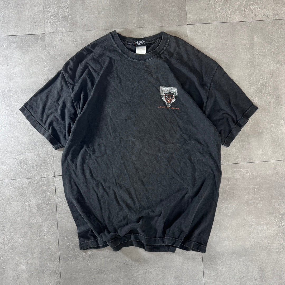 古着 USA製 Harley-Davidson ハーレーダビッドソン プリントTシャツ サイズXL