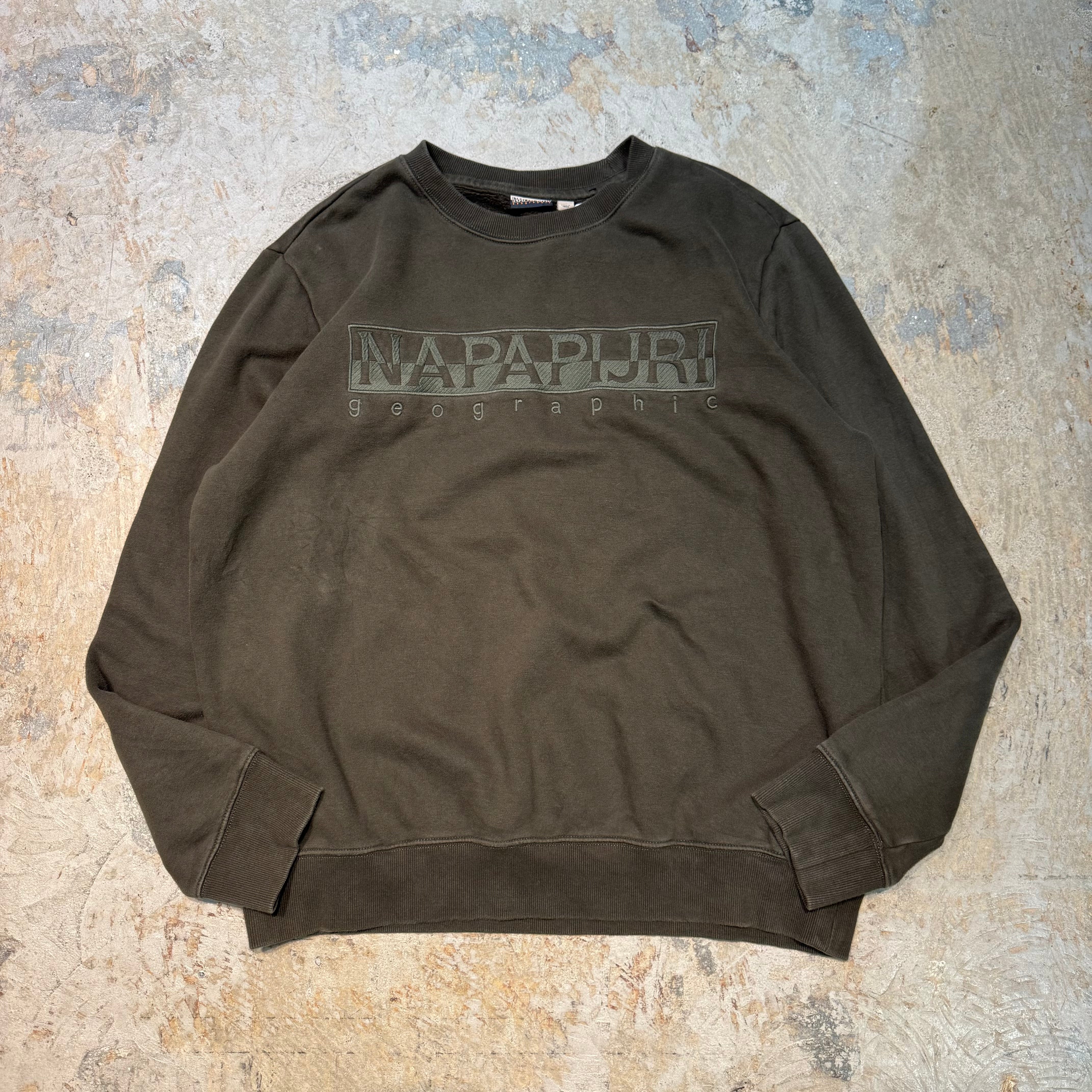 NAPAPIJRI ナパピリ ハイネック スウェット トレーナー 古着