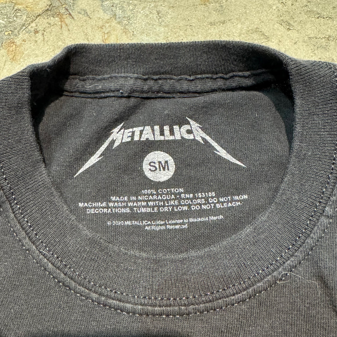 古着 METALLICA/メタリカ/バンドTシャツ/プリントTシャツ/ サイズSM