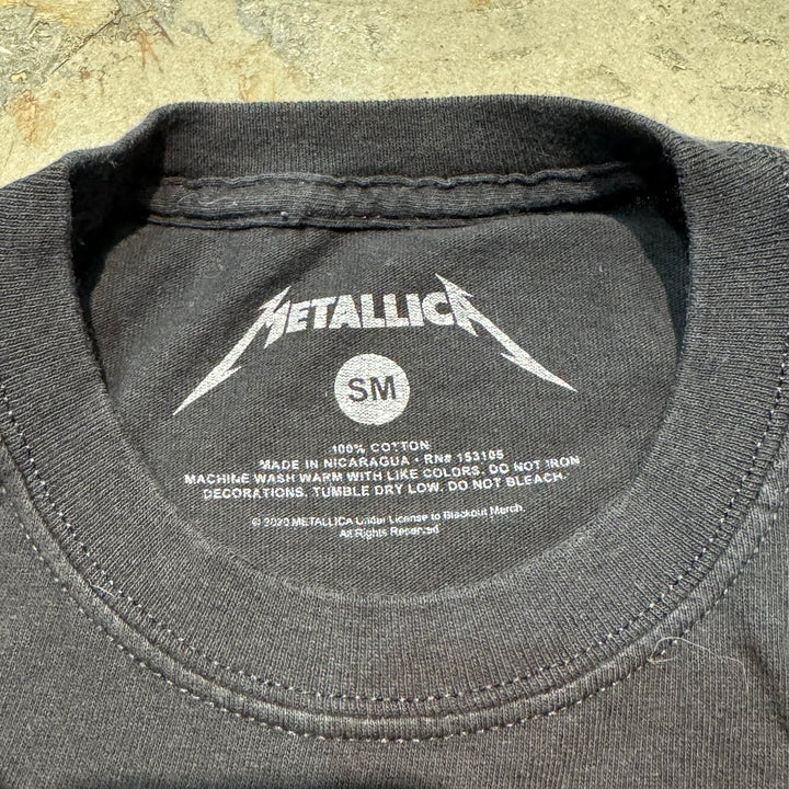 古着 METALLICA/メタリカ/バンドTシャツ/プリントTシャツ/ サイズSM