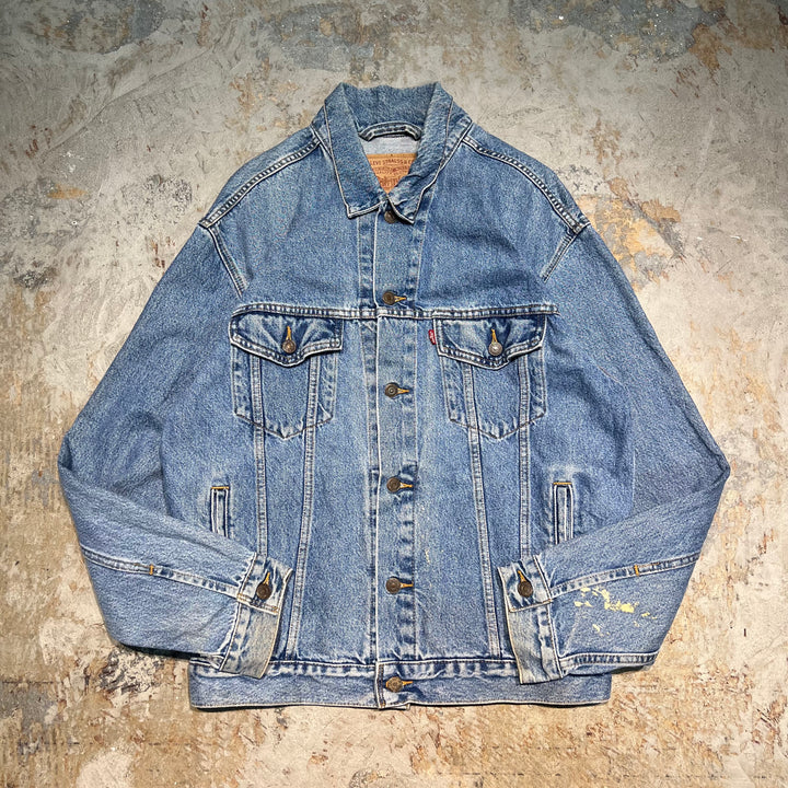 #3605 古着 00's Levis/リーバイス/Tracker Jacket/トラッカージャケット/Gジャン/70507/MADE IN USA/サイズL