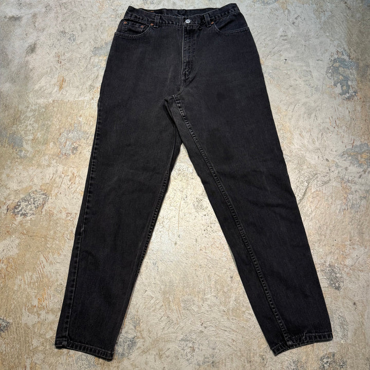 古着 Levi's/ リーバイス/ ブラックデニムパンツ/ 550/ 実寸サイズ30×31