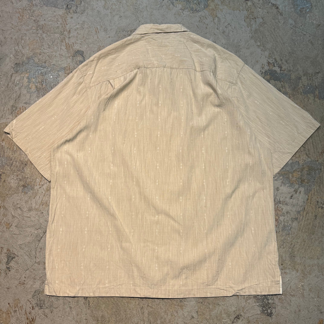 古着 USAVINTAGE/ シルク半袖シャツ/ 無地/ サイズXL