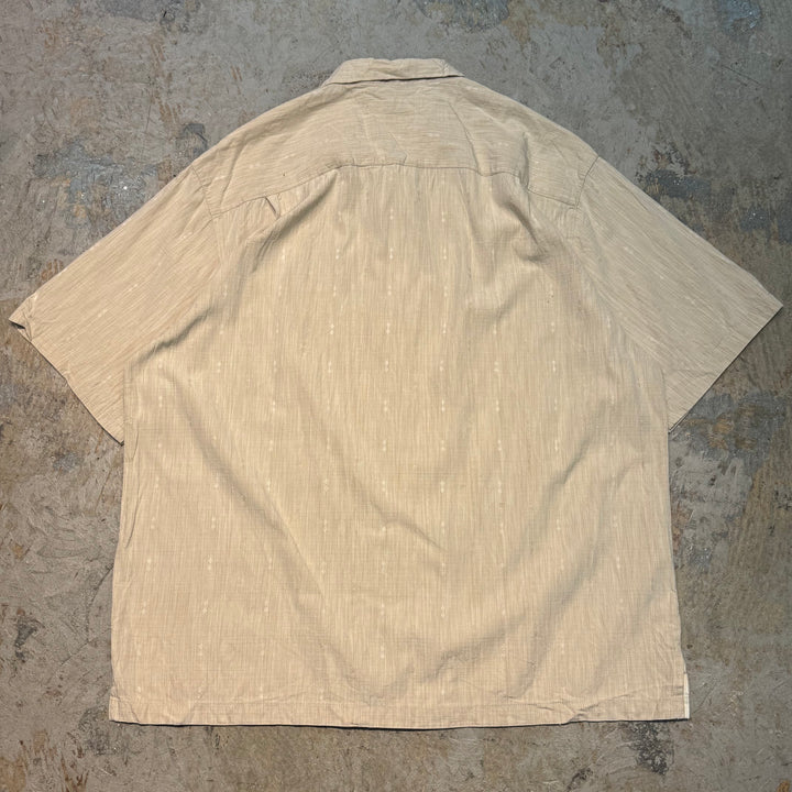 古着 USAVINTAGE/ シルク半袖シャツ/ 無地/ サイズXL