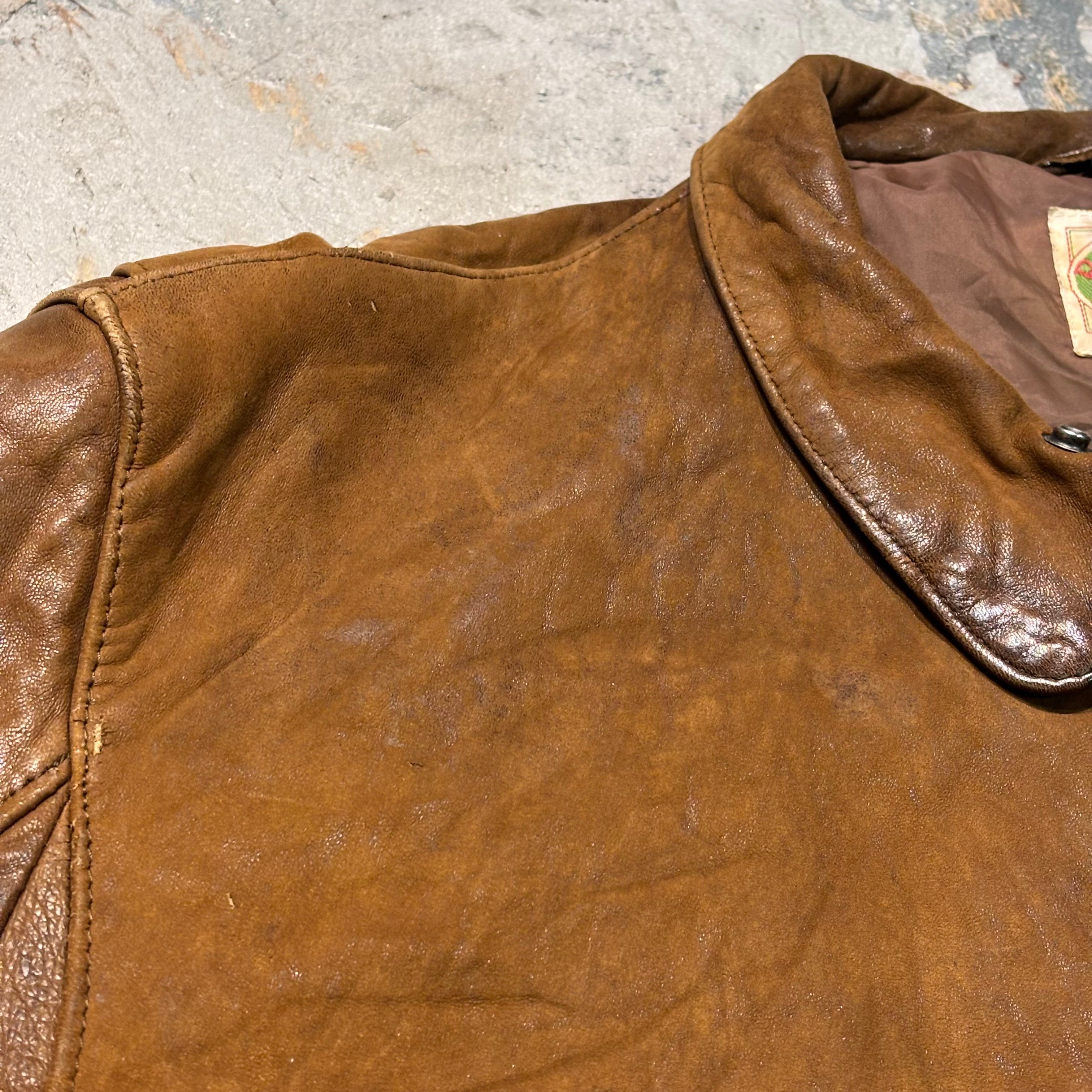 古着 70's〜80's BANANA REPUBLIC/ バナナリパブリック/ 本革