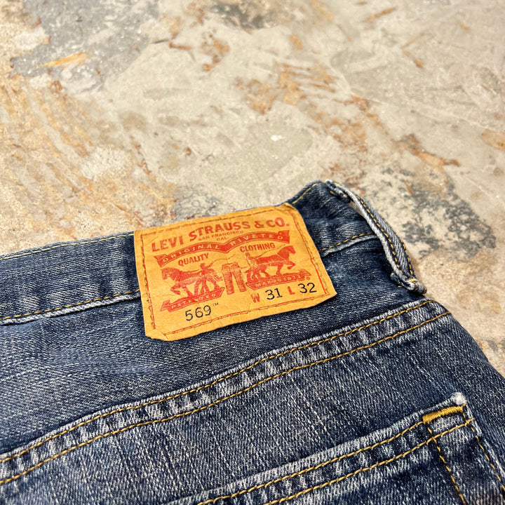 古着 Levi's/リーバイス/Denim Pants/デニムパンツ/569/実寸サイズ34×31