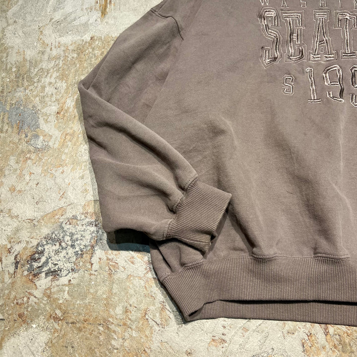 #3994 古着　Unknow/Crew neck sweat/クルーネックスウェット/WASHINGTON SEATTLE 1993/サイズ L