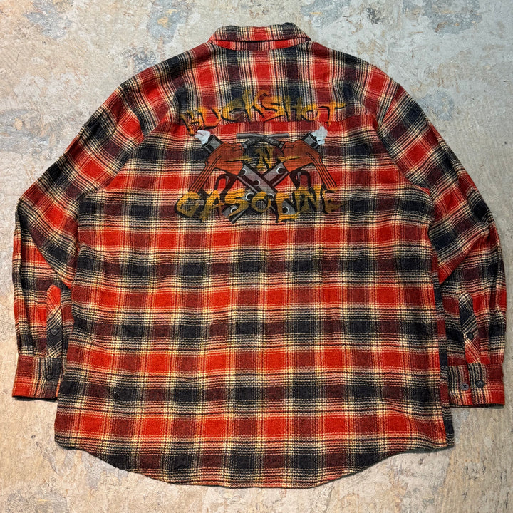 旧衣服Harley-Davldson/哈雷戴维森/长袖衬衫/尺码XL