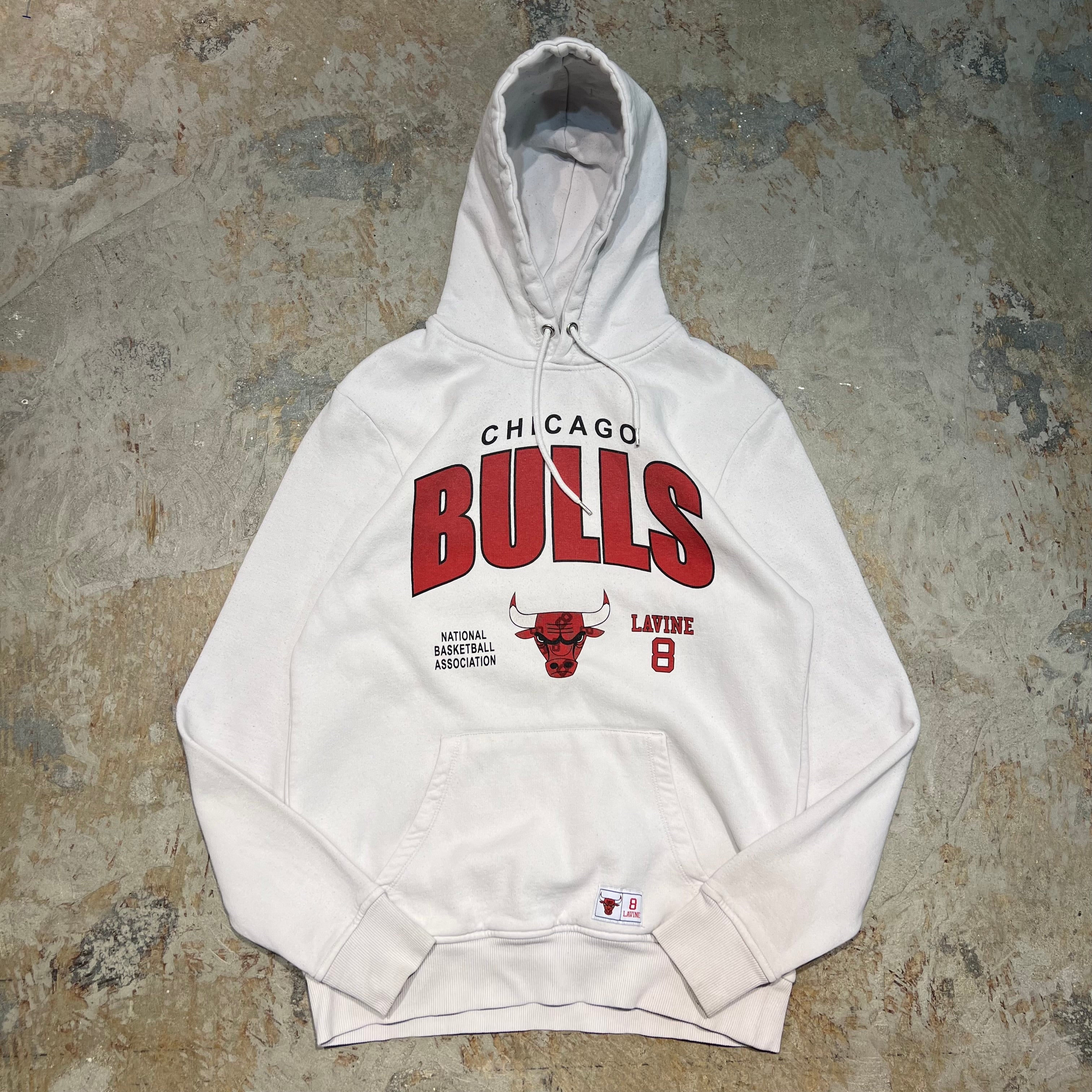 レア　NBA UNK プルオーバー　パーカー　派手　XL 公式 4014 Used clothing NBA⁄Pull over Parker⁄Pullover Parker⁄BULLS⁄NBA