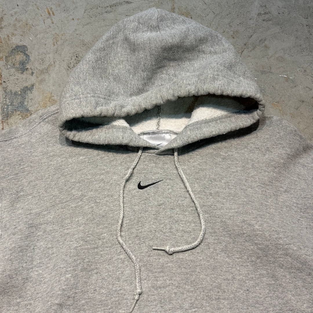 古着 NIKE/ナイキ/プルオーバーパーカー/ スウォッシュロゴ/ 刺繍サイズL