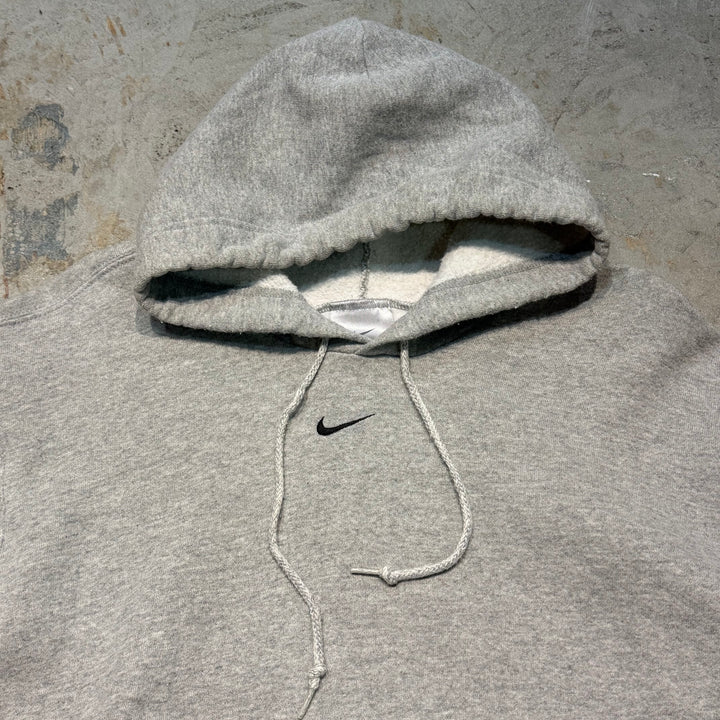 古着 NIKE/ナイキ/プルオーバーパーカー/ スウォッシュロゴ/ 刺繍サイズL