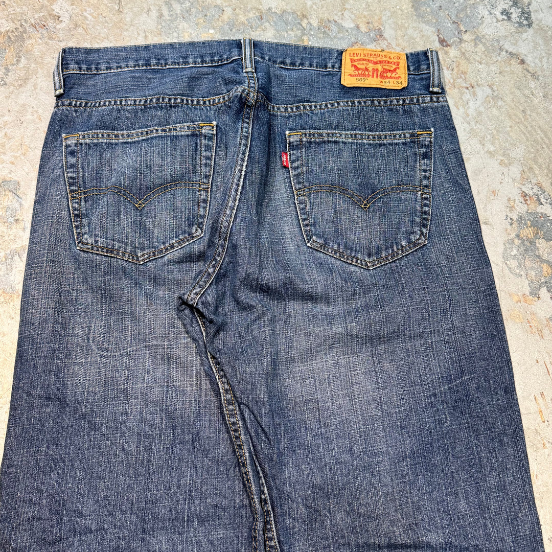 古着 Levi's/リーバイス/デニムパンツ/569/実寸サイズ37×33