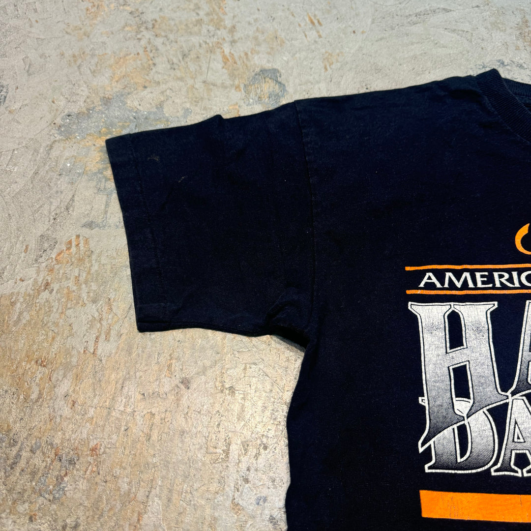 Used clothing Made in USA 95's Harley-Davidson/Harley-Davidson/Printed T-shirt/Single stitch/Size L
