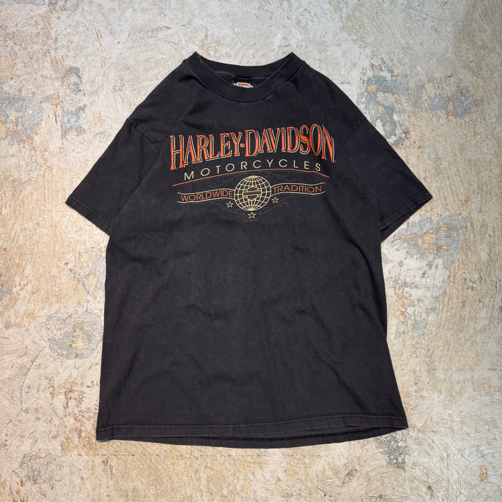 古着 USA製 Harley-Davidson/ハーレーダビッドソン/ プリントTシャツ/ サイズL
