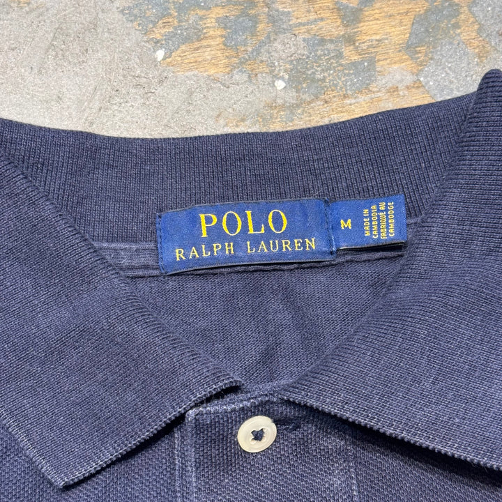 古着 polo by ralph lauren/ ポロ バイ ラルフローレン/ 半袖ポロシャツ/ サイズM