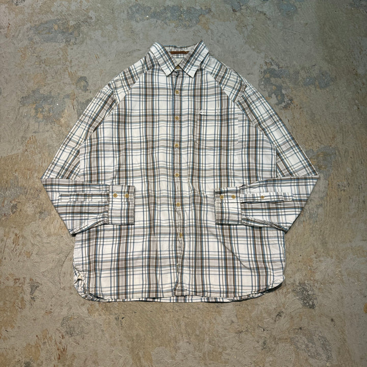 古着 TIMBERLAND/ ティンバーランド/ 長袖シャツ/ チェック柄/ サイズL