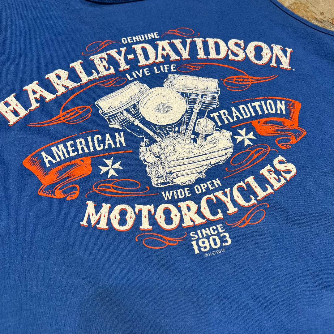 古着 Harley-Davidson /ハーレー ダビッドソン / メリーランド州 バルチモア ストア / プリントTシャツ / ノースリーブ / サイズXXL