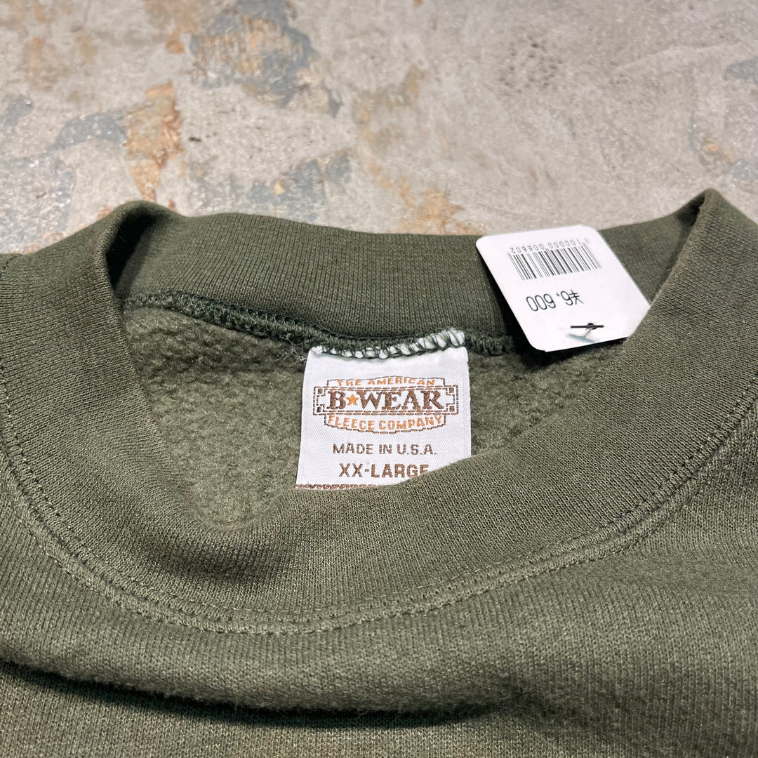 #4127 古着 Unknow/Crew Neck College Sweat/クルーネックカレッジスウェット/刺繍/MADE IN U.S.A/サイズXXL