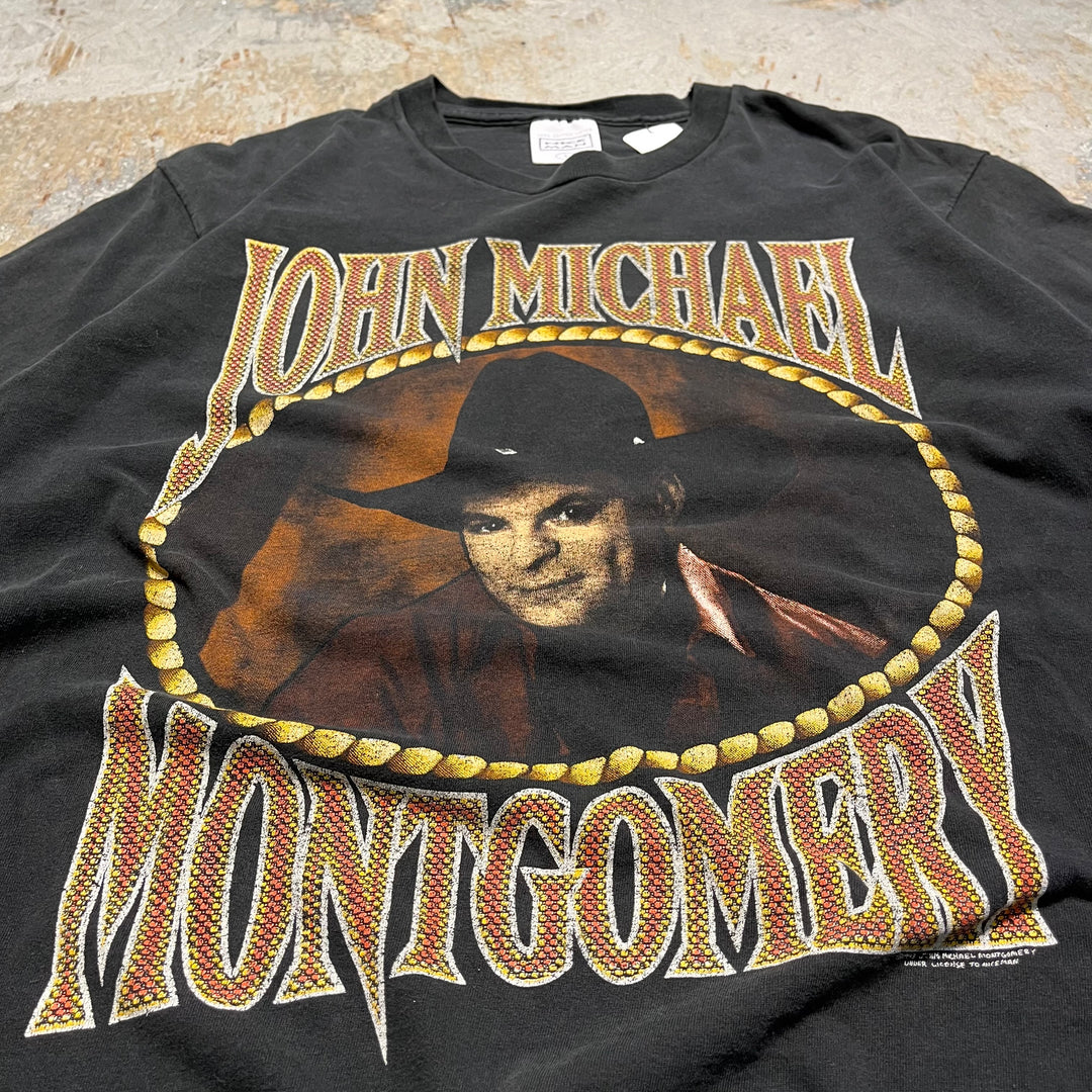 古着 USA製/John Michael Montgomery 1994 Tour/プリントTシャツ/サイズL