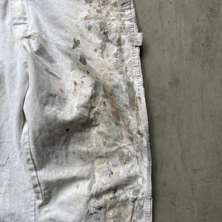 古着 Dickies×SHERWIN WILLIAMS/ディッキーズ× シャーウィン・ウィリアムズ/ ペインターパンツ / 企業ロゴ/ 実寸サイズ36×34