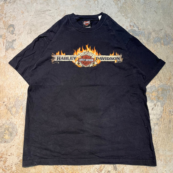 Used clothing Made in USA Harley-Davidson/Harley-Davidson/Printed T-shirt/Size L