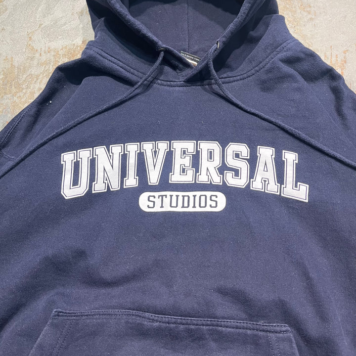 #1947 古着 Unknow / Pull Over Hoody / プルオーバーパーカー / カレッジロゴ / サイズXL