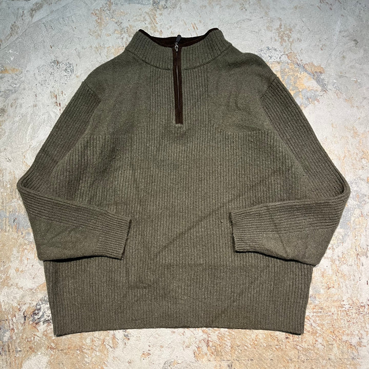 #3385 L.L.Bean/エルエルビーン/Half zip knit/ハーフジップニット/サイズXL