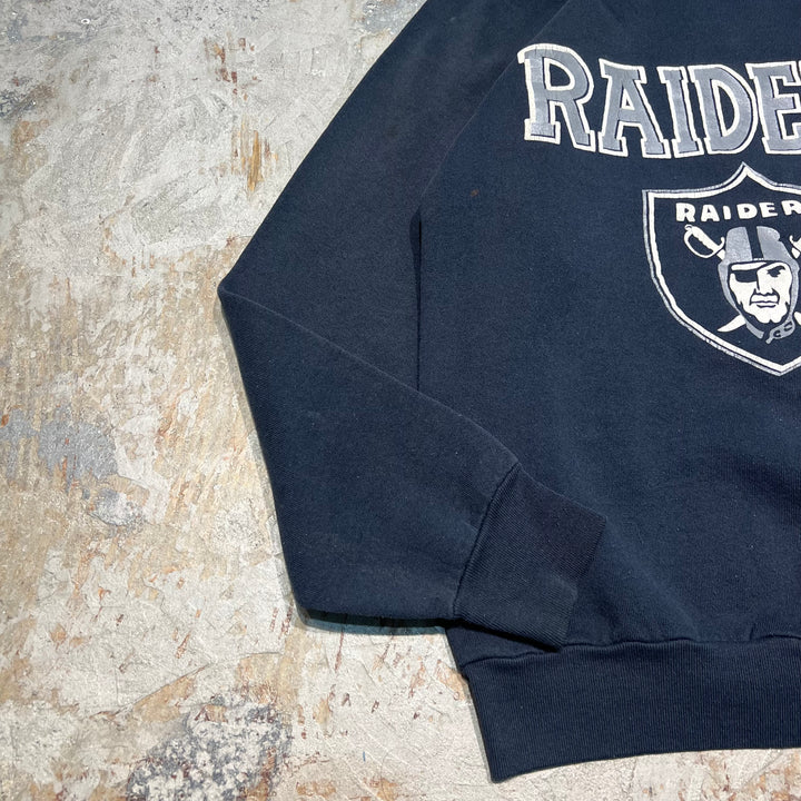 #3955 古着 FRUIT OF THE LOOM /フルーツオブザルーム/Crew  Neck Sweat Shirt/クルーネックスウェット/RAIDERS/レイダース/MADE IN U.S.A/サイズXXL相当