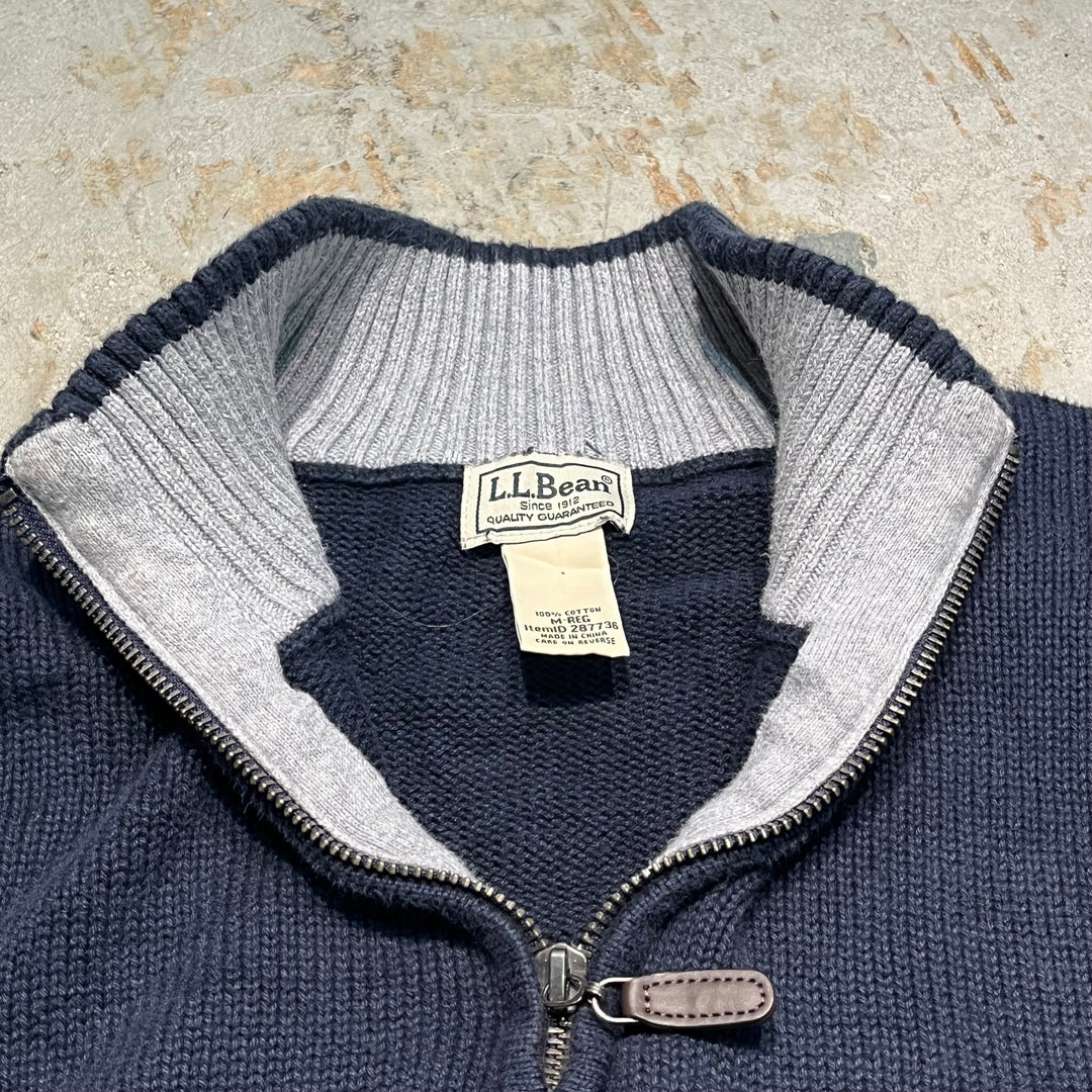 #3365 L.L.Bean/エルエルビーン/Half zip knit/ハーフジップニット/サイズM