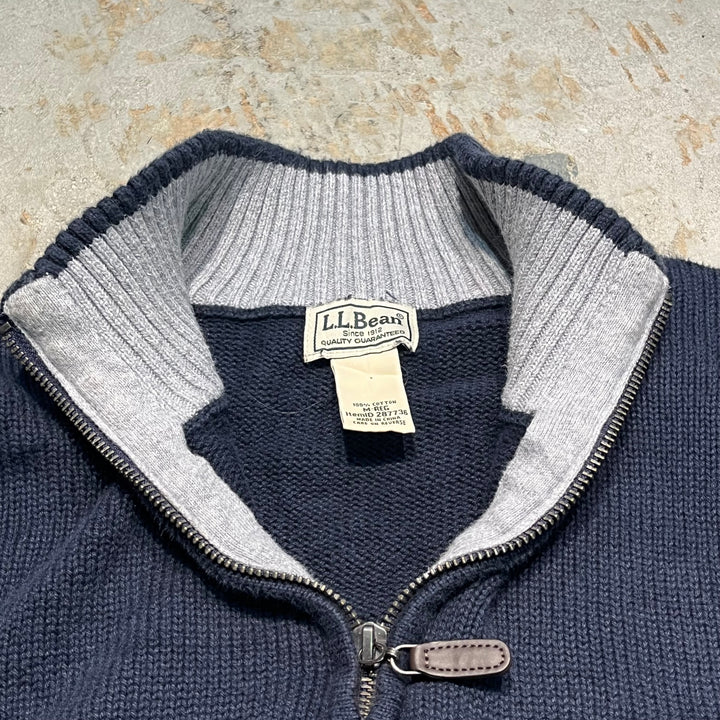 #3365 L.L.Bean/エルエルビーン/Half zip knit/ハーフジップニット/サイズM