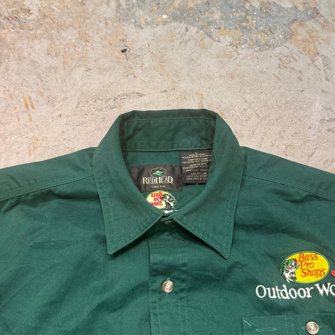 Used clothing REDHEAD/Red Head/BOSS PRO SHOPS/Work shirt/Size L