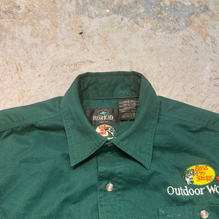 Used clothing REDHEAD/Red Head/BOSS PRO SHOPS/Work shirt/Size L