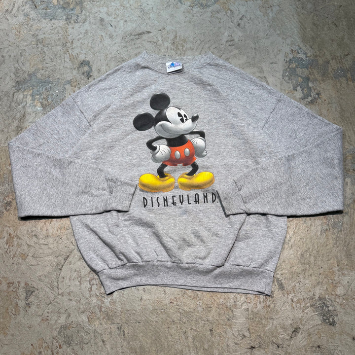 古着 Disney land/ ディズニーランド/クルーネックスウェット/サイズL