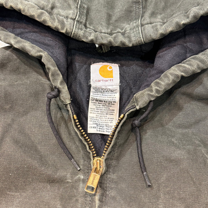 중고 의류 Carhartt/ Active Jacket/ Duck Fabric/ Quilted Lining/ Size XL