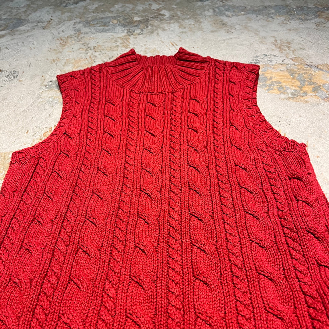 #3622 RalphLauren/ラルフローレン/cotton knit vest/コットンニットベスト/サイズM