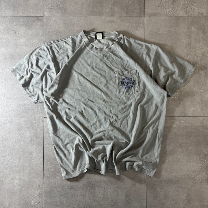 古着 USA製 Harley-Davidson ハーレーダビッドソン プリントTシャツ シングルステッチ サイズXL