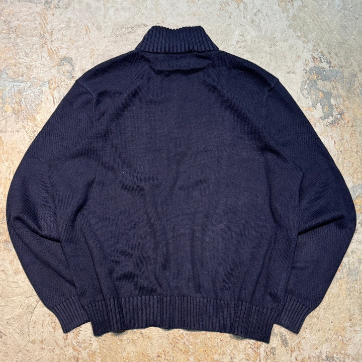 古着 90's~ POLO by Ralph Lauren/ ポロ バイ ラルフローレン/ ハーフジップニットセーター/ サイズL