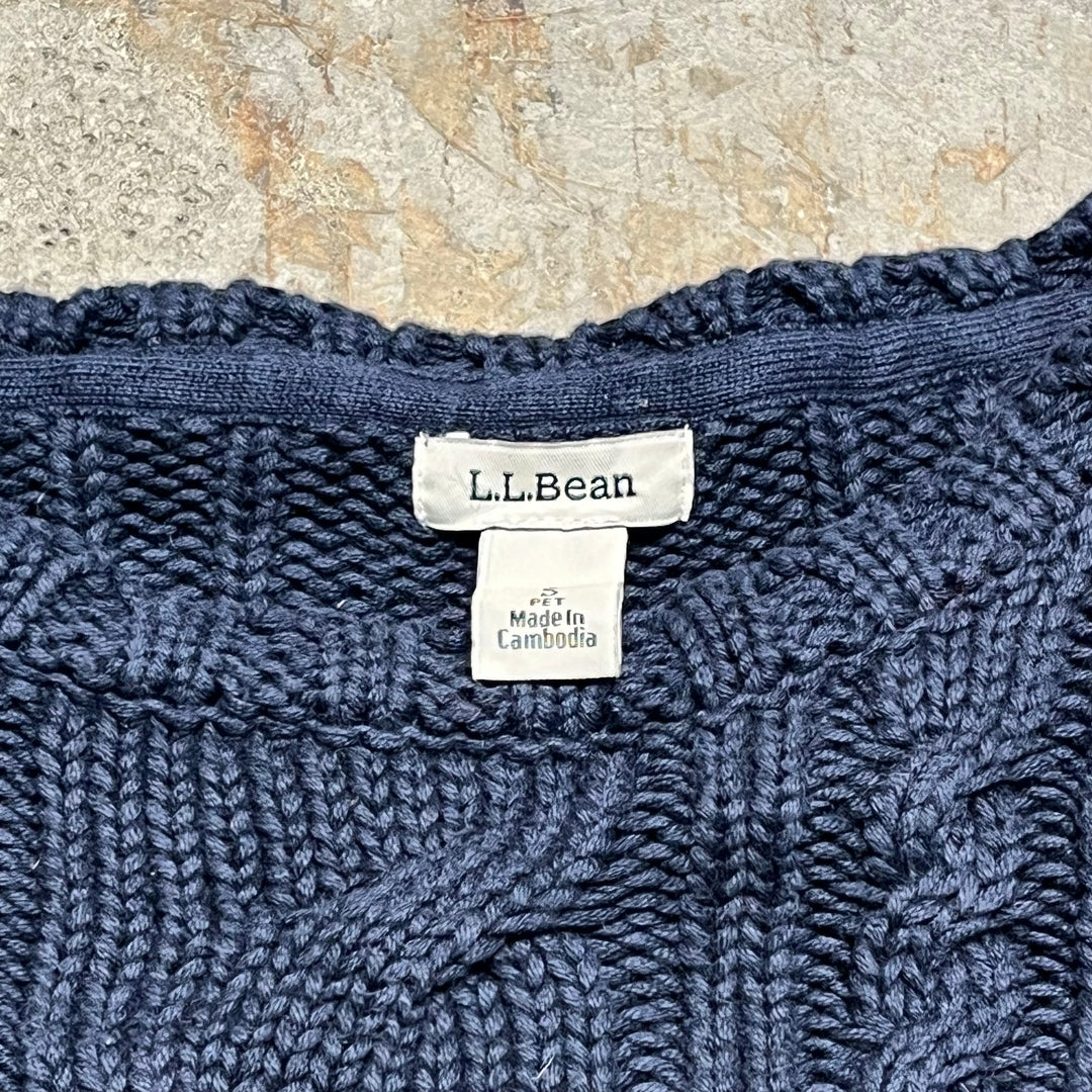 #3362 L.L.Bean/エルエルビーン/Crew neck cotton knit/クルーネックコットンニット/サイズS