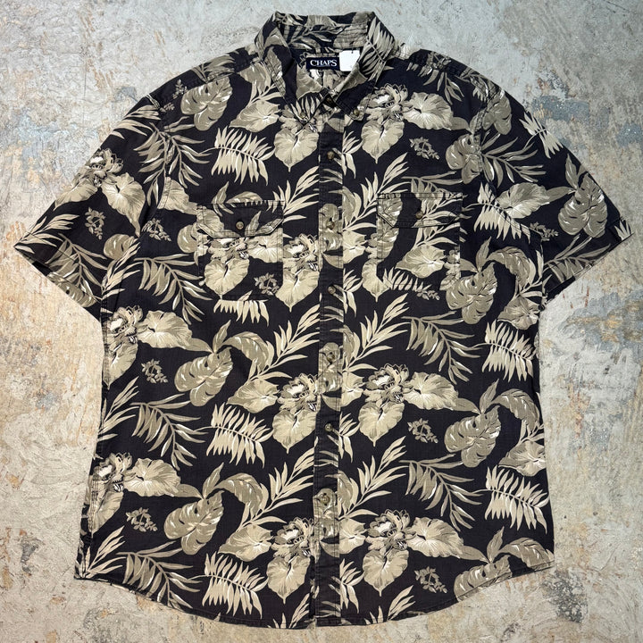 古着 CHAPS/ チャップス/ ボタンダウン半袖シャツ/ サイズXL